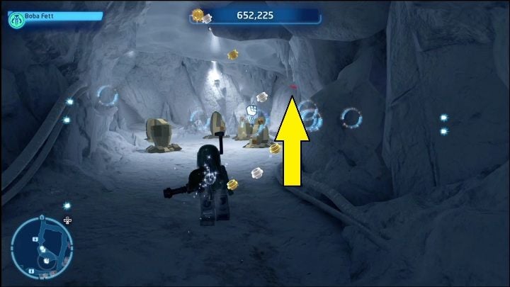 This collectible is in the north-western part of the area - LEGO Skywalker Saga: Echo Base - list of all puzzles - LEGO Skywalker Saga: Hoth - LEGO Skywalker Saga Guide