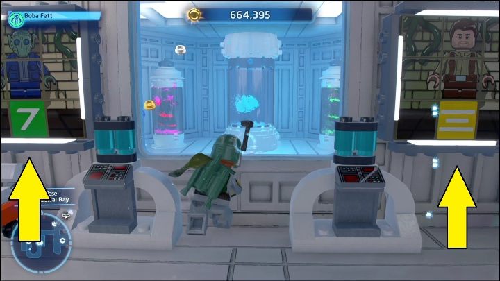 You must set up two mechanism to obtain this collectible - LEGO Skywalker Saga: Echo Base - list of all puzzles - LEGO Skywalker Saga: Hoth - LEGO Skywalker Saga Guide