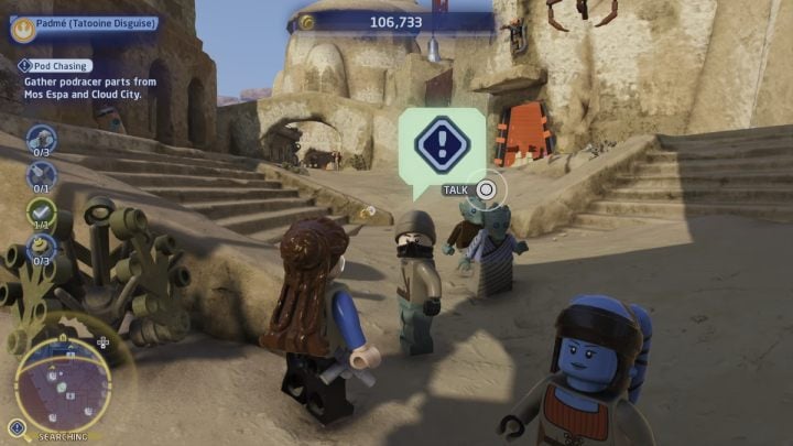 1 - LEGO Skywalker Saga: Pod Chasing - walkthrough - LEGO Skywalker Saga: Endor - the ewok village - LEGO Skywalker Saga Guide
