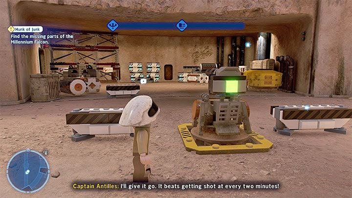 2 - LEGO Skywalker Saga: Hunk of Junk - walkthrough - LEGO Skywalker Saga: Episode 4 - A New Hope - LEGO Skywalker Saga Guide
