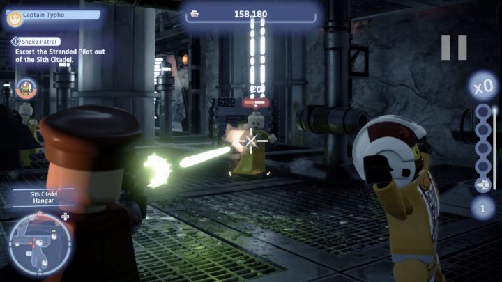 Talk to the quest giver in the Sith Citadel and accept the quest - LEGO Skywalker Saga: Snoke Patrol - walkthrough - LEGO Skywalker Saga: Exegol - Sith Citadel - LEGO Skywalker Saga Guide