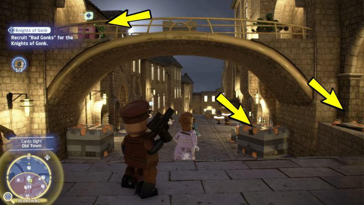 In Canto Bight on the planet Cantonica, you need to reach the bridge - LEGO Skywalker Saga: Knights of Gonk - walkthrough - LEGO Skywalker Saga: Exegol - Sith Citadel - LEGO Skywalker Saga Guide