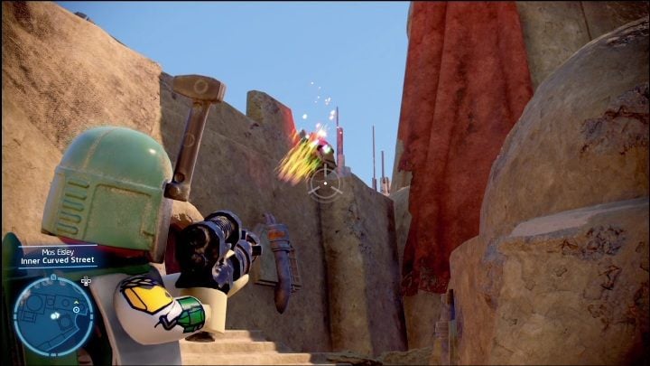 You'll obtain this brick for destroying eight rocks in the south-eastern part of the region - LEGO Star Wars The Skywalker Saga: Mos Eisley - list of all puzzles - LEGO Skywalker Saga: Tatooine - LEGO Skywalker Saga Guide