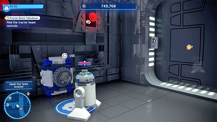 After resuming the free exploration of the Death Star, go to the tractor beam control room - LEGO Skywalker Saga: This is Some Rescue - walkthrough - LEGO Skywalker Saga: Episode 4 - A New Hope - LEGO Skywalker Saga Guide