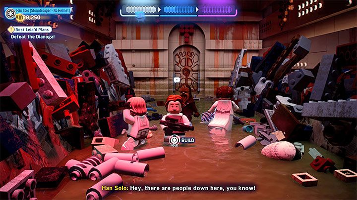 After dealing with the boss you also need to avoid being crushed - LEGO Skywalker Saga: Dianoga - boss, how to beat? - LEGO Skywalker Saga: Bosses - LEGO Skywalker Saga Guide