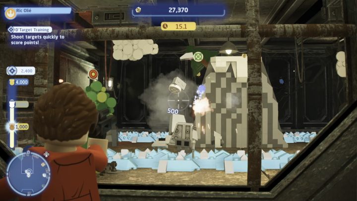 You can start the trial inside bunker #5, where you first need to open the door with the lever on the roof of the building - LEGO Skywalker Saga: DQar - trials, walkthrough - LEGO Skywalker Saga: Trials - LEGO Skywalker Saga Guide