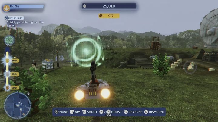 To complete the trial, you have to pass all 17 gates as quickly as possible - LEGO Skywalker Saga: DQar - trials, walkthrough - LEGO Skywalker Saga: Trials - LEGO Skywalker Saga Guide