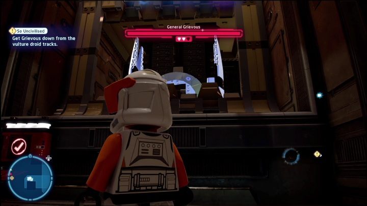 To get the next part of the minikit, you need two character classes: the Scavenger and the Villain - LEGO Skywalker Saga: Revenge of the Sith - collectibles and rewards, list of all - LEGO Skywalker Saga: Minikits - LEGO Skywalker Saga Guide