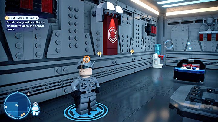The second way is to obtain a disguise for Poe - LEGO Skywalker Saga: First Order of Business - walkthrough - LEGO Skywalker Saga: Episode 7 - The Force Awakens - LEGO Skywalker Saga Guide