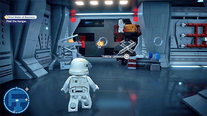 There is also an alternative, third way, which involves taking a secret underground route - this is related to one of the challenges of this mission - LEGO Skywalker Saga: First Order of Business - walkthrough - LEGO Skywalker Saga: Episode 7 - The Force Awakens - LEGO Skywalker Saga Guide