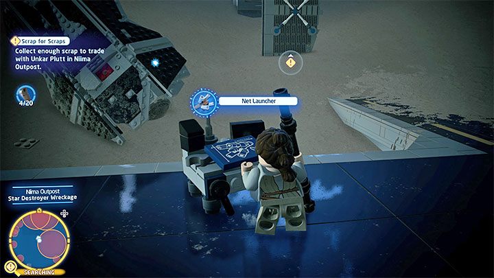 Unfortunately, you will need to use gadgets to get some of the items - LEGO Skywalker Saga: Low Flying Garbage - walkthrough - LEGO Skywalker Saga: Episode 7 - The Force Awakens - LEGO Skywalker Saga Guide