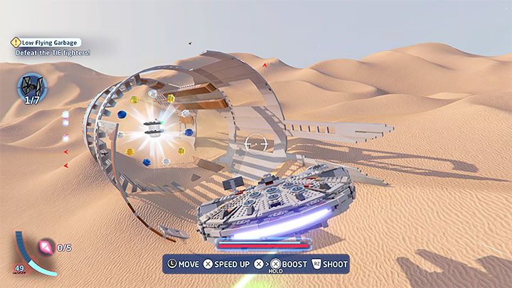 This level features 3 challenges - LEGO Skywalker Saga: Low Flying Garbage - walkthrough - LEGO Skywalker Saga: Episode 7 - The Force Awakens - LEGO Skywalker Saga Guide