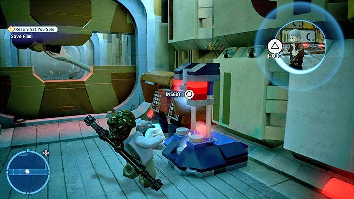 You will receive a new task to save Finn, who got captured by a rathtar - LEGO Skywalker Saga: Reap What You Solo - walkthrough - LEGO Skywalker Saga: Episode 7 - The Force Awakens - LEGO Skywalker Saga Guide