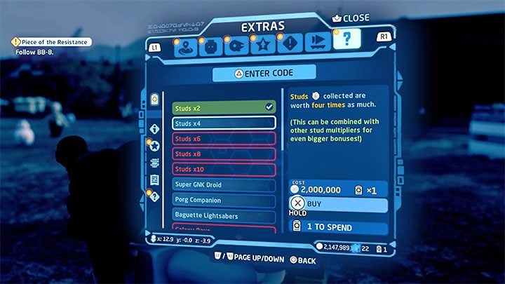 In LEGO Skywalker Saga, as in previous productions in this series, you can and should unlock stud multipliers even more of them (when doing the same activities) - LEGO Skywalker Saga: Beginners guide - LEGO Skywalker Saga: Basics - LEGO Skywalker Saga Guide