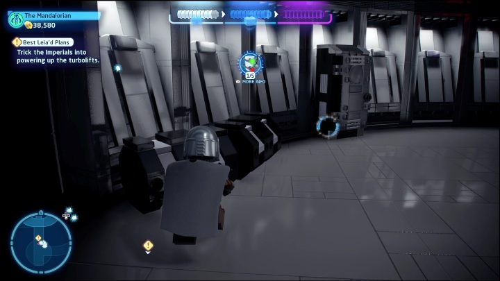 In the same room, you have to destroy the chest to build part of the minikit - LEGO Skywalker Saga: A New Hope - list of collectibles and rewards - LEGO Skywalker Saga: Minikits - LEGO Skywalker Saga Guide