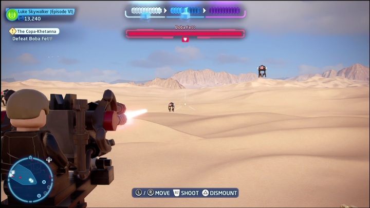 The first part can be obtained right at the start of the level - LEGO Skywalker Saga: Return of the Jedi - list of collectibles and rewards - LEGO Skywalker Saga: Minikits - LEGO Skywalker Saga Guide