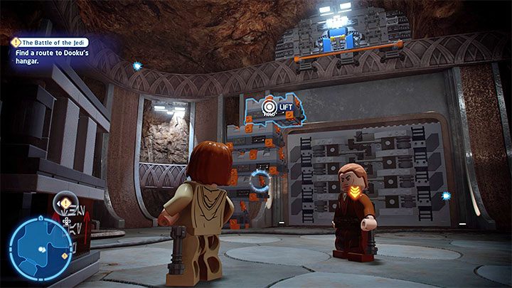 The first part of the mission tasks you with reaching the stronghold's main chamber, where Dooku is - LEGO Skywalker Saga: The Battle of the Jedi - walkthrough - LEGO Skywalker Saga: Episode 2 - Attack of the Clones - LEGO Skywalker Saga Guide