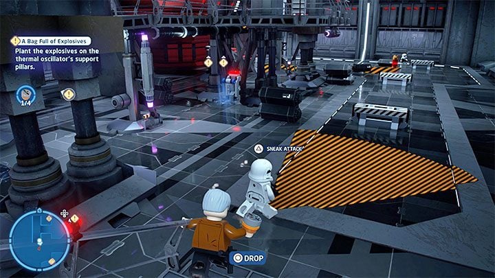 After dealing with Captain Phasma in the previous story mission, you will start the next mission outside the Starkiller base - LEGO Skywalker Saga: Destroying Starkiller - walkthrough - LEGO Skywalker Saga: Episode 7 - The Force Awakens - LEGO Skywalker Saga Guide