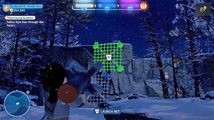 For the second time, you have to go in pursuit of the boss - LEGO Skywalker Saga: Kylo Ren - boss, how to beat? - LEGO Skywalker Saga: Bosses - LEGO Skywalker Saga Guide