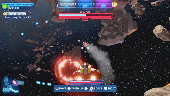 Jango will also drop Seismic Charge traps - LEGO Skywalker Saga: Jango Fett - boss, how to beat? - LEGO Skywalker Saga: Bosses - LEGO Skywalker Saga Guide