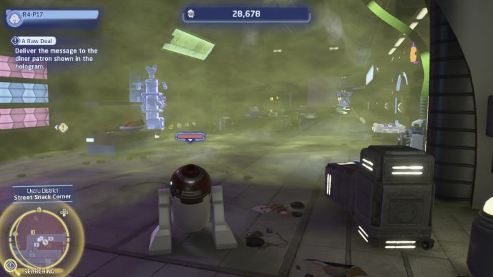 1 - LEGO Skywalker Saga: A Raw Deal - walkthrough - LEGO Skywalker Saga: Coruscant - Uscru district - LEGO Skywalker Saga Guide