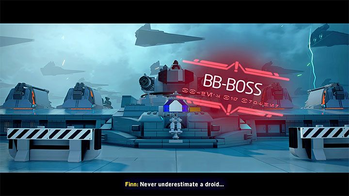 BB-Boss is a large machine that you will encounter while completing the final level of Be With Me - LEGO Skywalker Saga: BB-Boss - boss, how to beat? - LEGO Skywalker Saga: Bosses - LEGO Skywalker Saga Guide