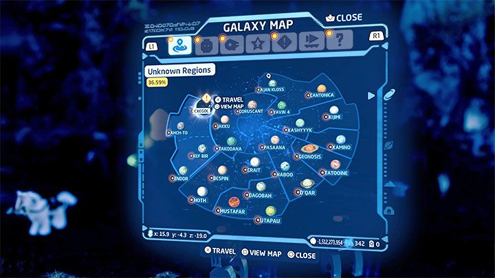 After you reach in a Resistance Camp, open the galaxy map - LEGO Skywalker Saga: Be With Me - walkthrough - LEGO Skywalker Saga: Episode 9 - The Rise of Skywalker - LEGO Skywalker Saga Guide