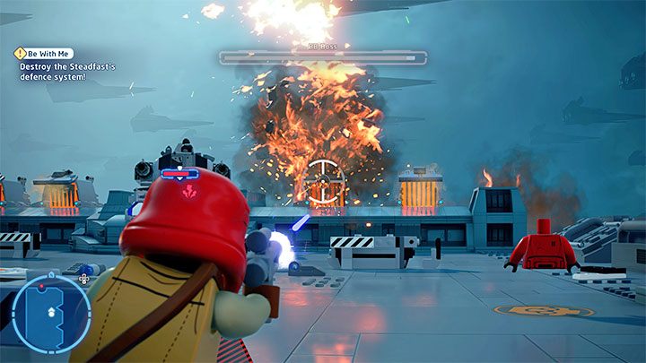 Take action after BB-Boss finishes shooting - LEGO Skywalker Saga: Be With Me - walkthrough - LEGO Skywalker Saga: Episode 9 - The Rise of Skywalker - LEGO Skywalker Saga Guide