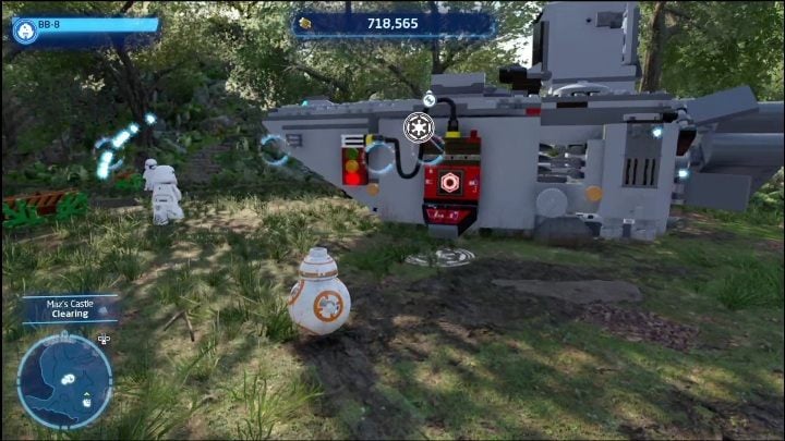 To get to the lander, you need to use the terminal, and to this, you need characters from the Villain class - LEGO Skywalker Saga: Mazs Castle - list of all puzzles - LEGO Skywalker Saga: Takodona - LEGO Skywalker Saga Guide