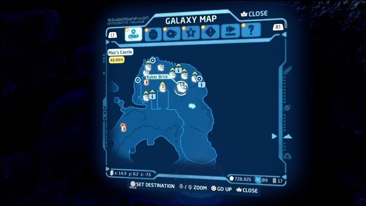 19 - LEGO Skywalker Saga: Mazs Castle - list of all puzzles - LEGO Skywalker Saga: Takodona - LEGO Skywalker Saga Guide