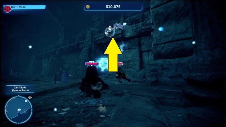 This collectible is on a rock ledge - LEGO Skywalker Saga: Sith Citadel - list of all puzzles - LEGO Skywalker Saga: Exegol - LEGO Skywalker Saga Guide