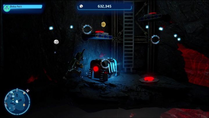 The brick is lying next to the lava, locked in a chest - LEGO Star Wars The Skywalker Saga: Criat Outpost - list of all puzzles - LEGO Skywalker Saga: Criat - LEGO Skywalker Saga Guide