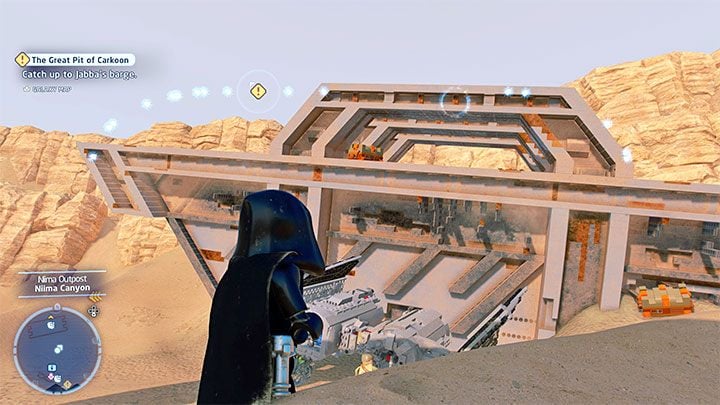 Collectible: Puzzle - Kyber Brick - LEGO Skywalker Saga: Niima Outpost - list of all puzzles - LEGO Skywalker Saga: Jakku - LEGO Skywalker Saga Guide