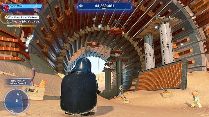 Collectible: Puzzle - Kyber Brick - LEGO Skywalker Saga: Niima Outpost - list of all puzzles - LEGO Skywalker Saga: Jakku - LEGO Skywalker Saga Guide