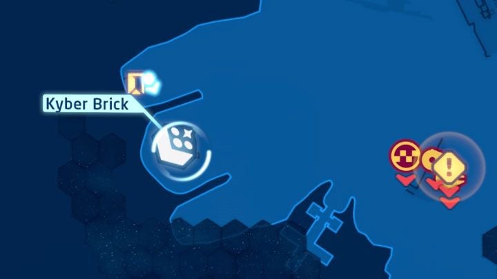 Collectible: Puzzle - Kyber Brick - LEGO Skywalker Saga: Niima Outpost - list of all puzzles - LEGO Skywalker Saga: Jakku - LEGO Skywalker Saga Guide