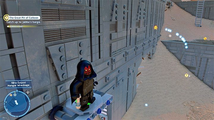 You can put your heroes on the 2 other pressure plates - LEGO Skywalker Saga: Niima Outpost - list of all puzzles - LEGO Skywalker Saga: Jakku - LEGO Skywalker Saga Guide