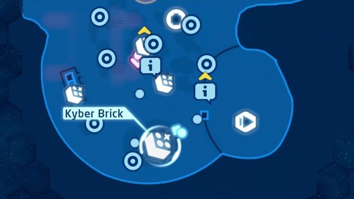 Collectible: Puzzle - Kyber Brick - LEGO Skywalker Saga: Niima Outpost - list of all puzzles - LEGO Skywalker Saga: Jakku - LEGO Skywalker Saga Guide