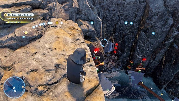 Collectible: Puzzle - Kyber Brick - LEGO Skywalker Saga: Temple Island - list of all puzzles - LEGO Skywalker Saga: Ahch-To - LEGO Skywalker Saga Guide