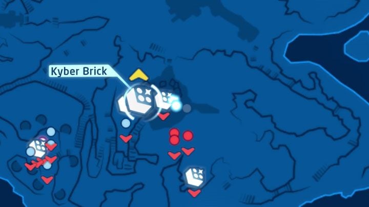 Collectible: Puzzle - Kyber Brick - LEGO Skywalker Saga: Temple Island - list of all puzzles - LEGO Skywalker Saga: Ahch-To - LEGO Skywalker Saga Guide