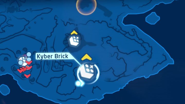 Collectible: Puzzle - Kyber Brick - LEGO Skywalker Saga: Temple Island - list of all puzzles - LEGO Skywalker Saga: Ahch-To - LEGO Skywalker Saga Guide