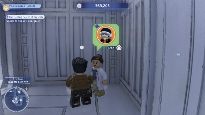 1 - LEGO Skywalker Saga: The Healing Power of Crystals - walkthrough - LEGO Skywalker Saga: Hoth - Echo base - LEGO Skywalker Saga Guide