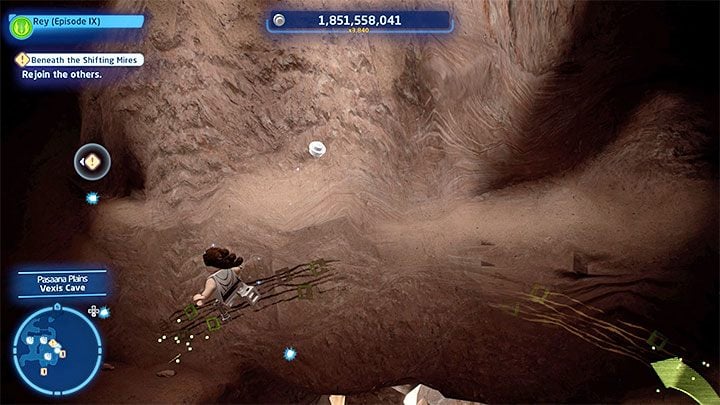 Alone, Rey must continue exploring the upper area, which is temporarily inaccessible to Poe - LEGO Skywalker Saga: C-3P-Oh No! - walkthrough - LEGO Skywalker Saga: Episode 9 - The Rise of Skywalker - LEGO Skywalker Saga Guide
