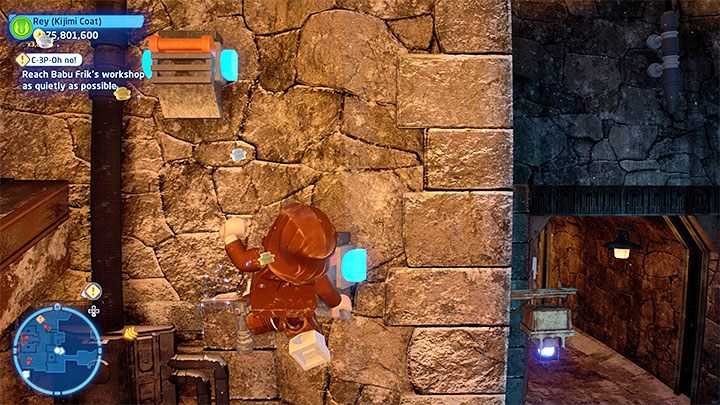 The last location of this stage is the main courtyard - once you arrive here, a short cut-scene will show you the exit, which is located on the right - LEGO Skywalker Saga: C-3P-Oh No! - walkthrough - LEGO Skywalker Saga: Episode 9 - The Rise of Skywalker - LEGO Skywalker Saga Guide