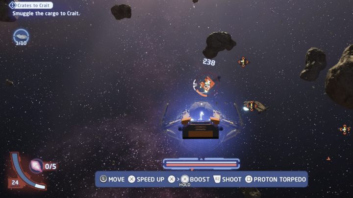 Accept the quest from the quest giver in the local space of Kamino and go to the local space of Crait - LEGO Skywalker Saga: Crates to Crait - walkthrough - LEGO Skywalker Saga: Kamino - local space - LEGO Skywalker Saga Guide