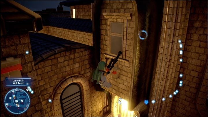 This datacard is on the balcony - LEGO Skywalker Saga: Datacards - list - LEGO Skywalker Saga: Other Finds - LEGO Skywalker Saga Guide