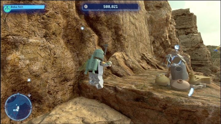 This is another brick that is lying on the ground - LEGO Skywalker Saga: Forbidden Valley - list of all puzzles - LEGO Skywalker Saga: Pasaana - LEGO Skywalker Saga Guide
