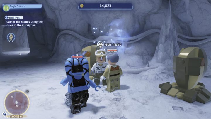 Follow the marker to the mysterious brick stone circle and switch to a Jedi character - LEGO Skywalker Saga: Rock Music - walkthrough - LEGO Skywalker Saga: Utapau - City of Pau - LEGO Skywalker Saga Guide