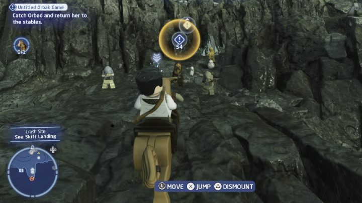 When all 3 animals are in the stables, talk to the quest giver - LEGO Skywalker Saga: Untitled Orbak Game - walkthrough - LEGO Skywalker Saga: Kef Bir - Disaster site - LEGO Skywalker Saga Guide