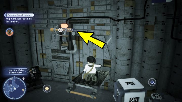 1 - LEGO Skywalker Saga: Gonkwards and Upwards - walkthrough - LEGO Skywalker Saga: Kef Bir - Disaster site - LEGO Skywalker Saga Guide