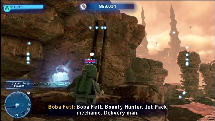 This brick is near the landing site, once you arrive to this area for the first time - LEGO Skywalker Saga: Stalgasin Hive - list of all puzzles - LEGO Skywalker Saga: Geonosis - LEGO Skywalker Saga Guide